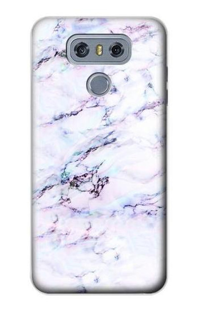 S3215 Seamless Pink Marble Case Cover Custodia per LG G6