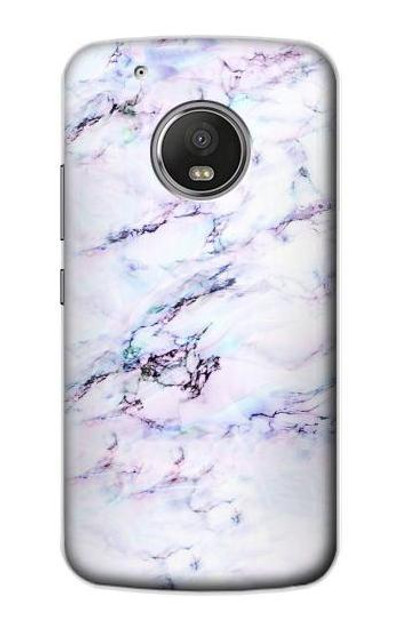 S3215 Seamless Pink Marble Case Cover Custodia per Motorola Moto G5 Plus