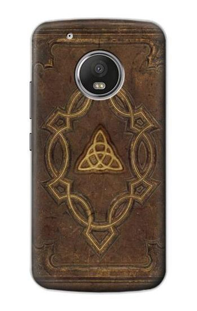 S3219 Spell Book Cover Case Cover Custodia per Motorola Moto G5 Plus