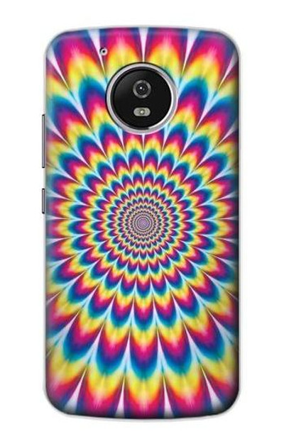 S3162 Colorful Psychedelic Case Cover Custodia per Motorola Moto G5