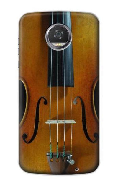 S3234 Violin Case Cover Custodia per Motorola Moto Z2 Play, Z2 Force