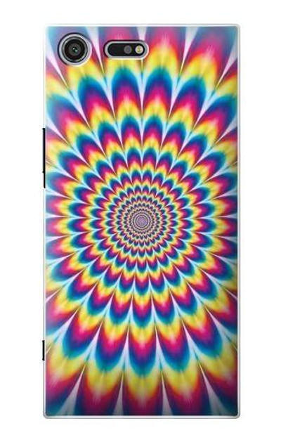 S3162 Colorful Psychedelic Case Cover Custodia per Sony Xperia XZ Premium