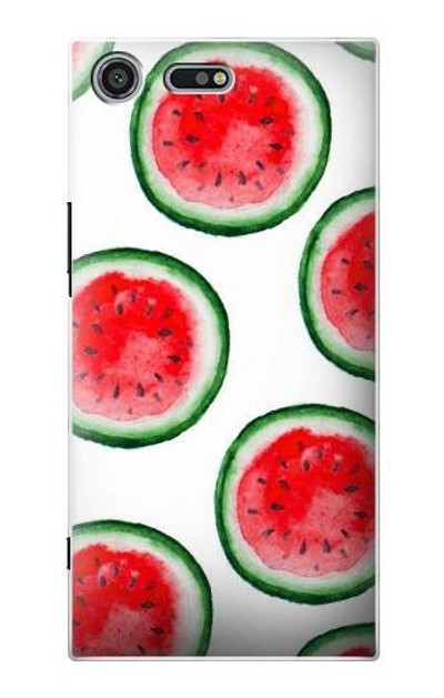 S3236 Watermelon Pattern Case Cover Custodia per Sony Xperia XZ Premium