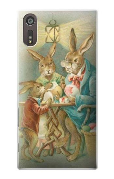 S3164 Easter Rabbit Family Case Cover Custodia per Sony Xperia XZ