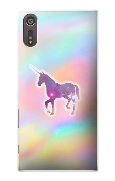 S3203 Rainbow Unicorn Case Cover Custodia per Sony Xperia XZ