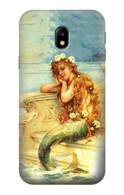 S3184 Little Mermaid Painting Case Cover Custodia per Samsung Galaxy J3 (2017) EU Version