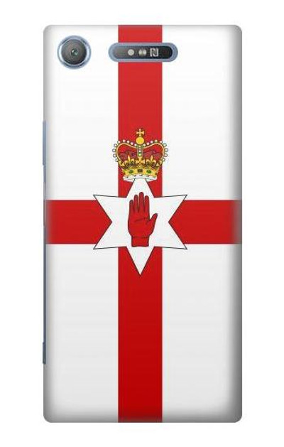 S3089 Flag of Northern Ireland Case Cover Custodia per Sony Xperia XZ1