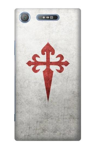 S3200 Order of Santiago Cross of Saint James Case Cover Custodia per Sony Xperia XZ1