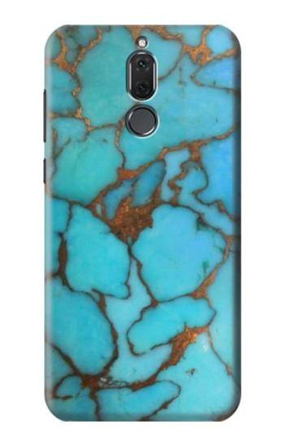 S2685 Aqua Turquoise Gemstone Graphic Printed Case Cover Custodia per Huawei Mate 10 Lite