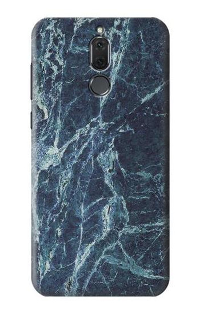 S2799 Light Blue Marble Stone Graphic Printed Case Cover Custodia per Huawei Mate 10 Lite