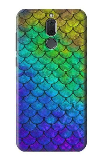 S2930 Mermaid Fish Scale Case Cover Custodia per Huawei Mate 10 Lite