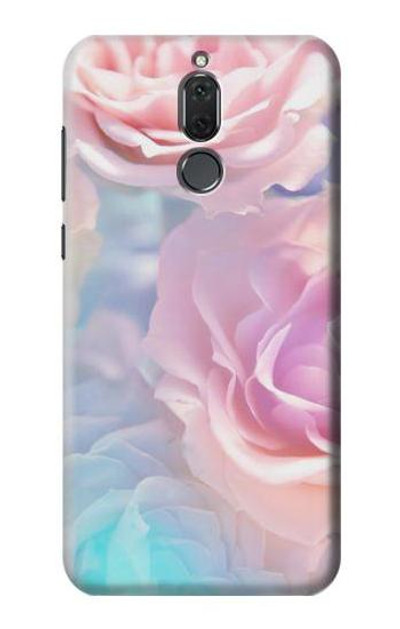 S3050 Vintage Pastel Flowers Case Cover Custodia per Huawei Mate 10 Lite