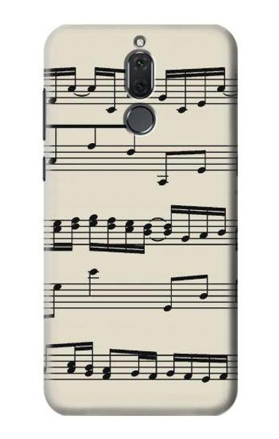 S3082 Music Sheet Case Cover Custodia per Huawei Mate 10 Lite