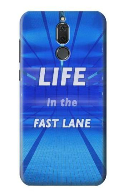 S3136 Life in the Fast Lane Swimming Pool Case Cover Custodia per Huawei Mate 10 Lite