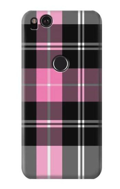 S3091 Pink Plaid Pattern Case Cover Custodia per Google Pixel 2