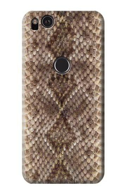 S2875 Rattle Snake Skin Graphic Printed Case Cover Custodia per Google Pixel 2 XL