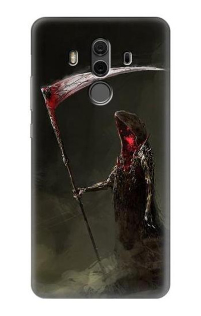 S1319 Grim Reaper Death Scythe Case Cover Custodia per Huawei Mate 10 Pro, Porsche Design