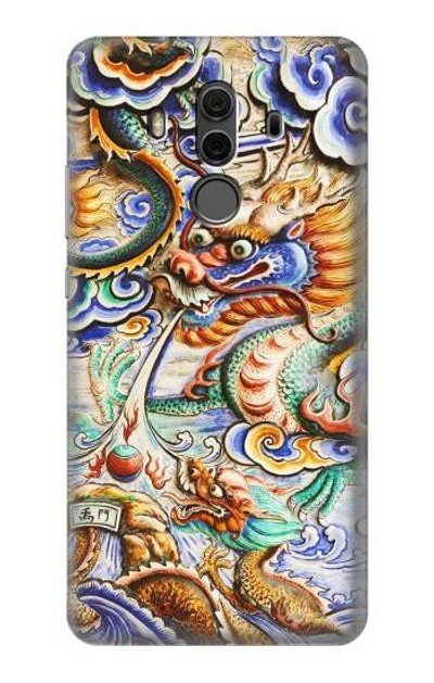 S2584 Traditional Chinese Dragon Art Case Cover Custodia per Huawei Mate 10 Pro, Porsche Design