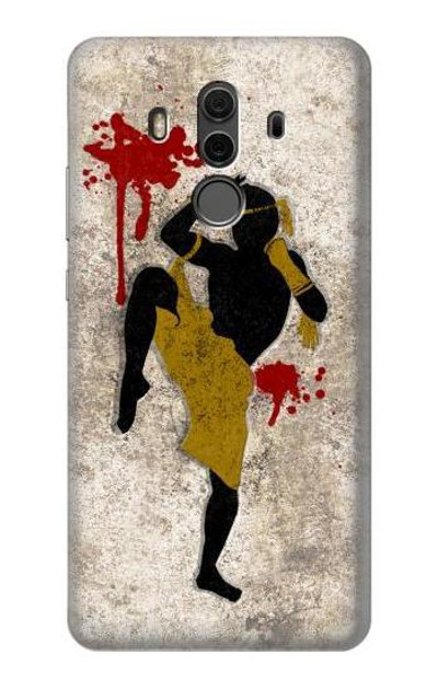 S2635 Muay Thai Kickboxing Fight Blood Case Cover Custodia per Huawei Mate 10 Pro, Porsche Design