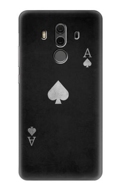 S3152 Black Ace of Spade Case Cover Custodia per Huawei Mate 10 Pro, Porsche Design