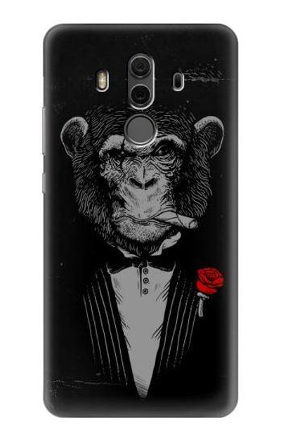 S3167 Funny Monkey God Father Case Cover Custodia per Huawei Mate 10 Pro, Porsche Design