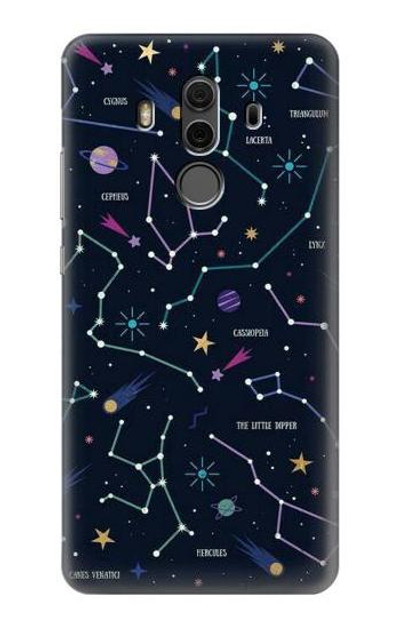 S3220 Star Map Zodiac Constellations Case Cover Custodia per Huawei Mate 10 Pro, Porsche Design