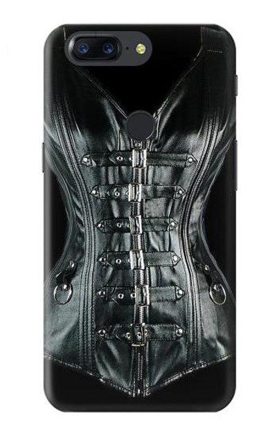 S1639 Gothic Corset Black Case Cover Custodia per OnePlus 5T