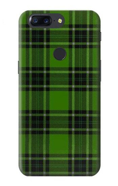 S2373 Tartan Green Pattern Case Cover Custodia per OnePlus 5T