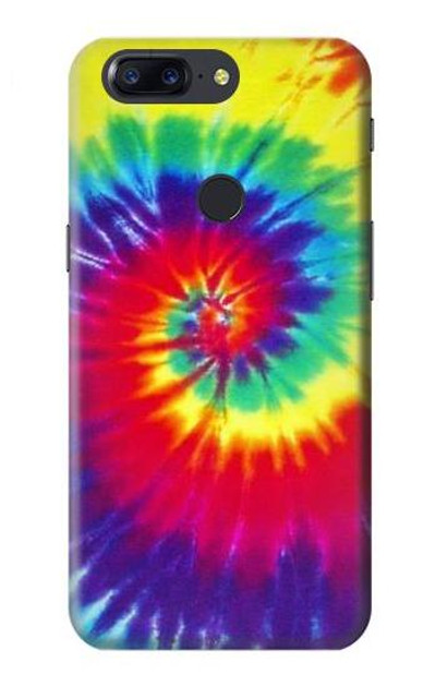 S2884 Tie Dye Swirl Color Case Cover Custodia per OnePlus 5T