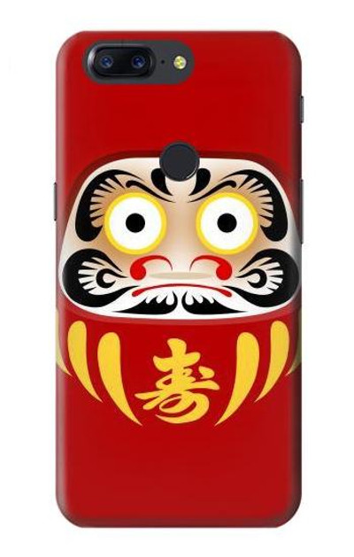 S3045 Japan Good Luck Daruma Doll Case Cover Custodia per OnePlus 5T