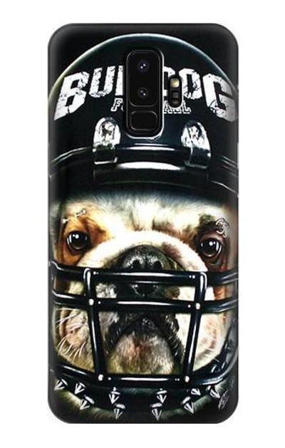 S0098 Bulldog American Football Case Cover Custodia per Samsung Galaxy S9 Plus