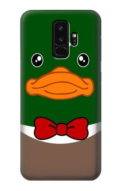 S2762 Green Head Mallard Duck Tuxedo Cartoon Case Cover Custodia per Samsung Galaxy S9 Plus