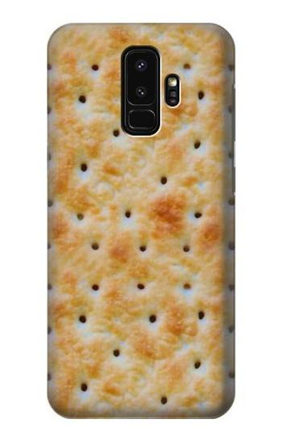 S2987 Cream Cracker Biscuits Case Cover Custodia per Samsung Galaxy S9 Plus