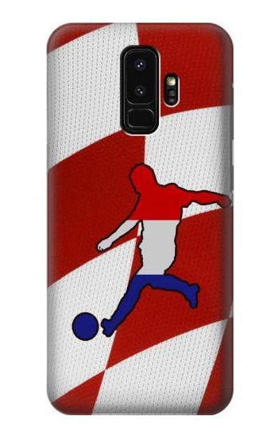 S2993 Croatia Football Soccer Euro 2016 Case Cover Custodia per Samsung Galaxy S9 Plus