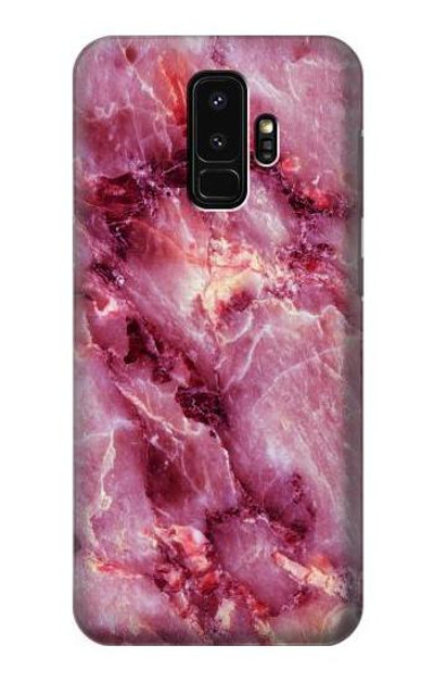 S3052 Pink Marble Graphic Printed Case Cover Custodia per Samsung Galaxy S9 Plus