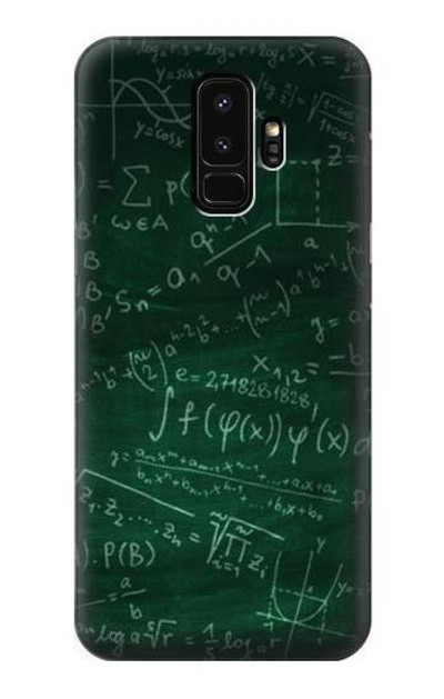 S3190 Math Formula Greenboard Case Cover Custodia per Samsung Galaxy S9 Plus