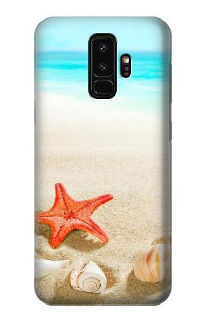 S3212 Sea Shells Starfish Beach Case Cover Custodia per Samsung Galaxy S9 Plus