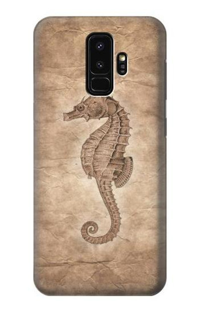 S3214 Seahorse Old Paper Case Cover Custodia per Samsung Galaxy S9 Plus