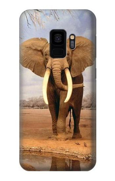 S0310 African Elephant Case Cover Custodia per Samsung Galaxy S9