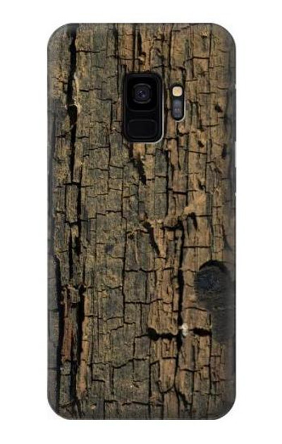 S0598 Wood Graphic Printed Case Cover Custodia per Samsung Galaxy S9