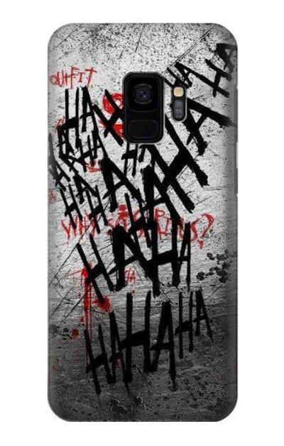 S3073 Hahaha Blood Splash Case Cover Custodia per Samsung Galaxy S9 S3073 Hahaha Blood Splash Case Cover Custodia per Samsung Galaxy S9