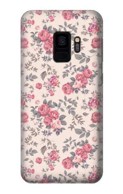 S3095 Vintage Rose Pattern Case Cover Custodia per Samsung Galaxy S9