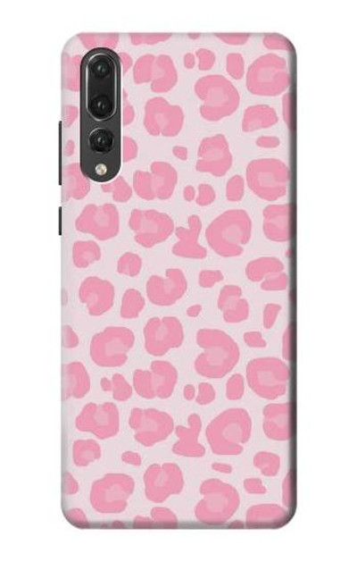 S2213 Pink Leopard Pattern Case Cover Custodia per Huawei P20 Pro