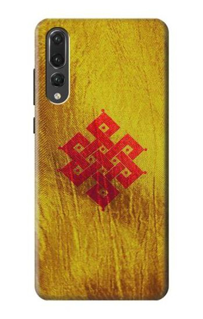 S2318 Eternal Knot Buddhist Spiritual Meditation Case Cover Custodia per Huawei P20 Pro