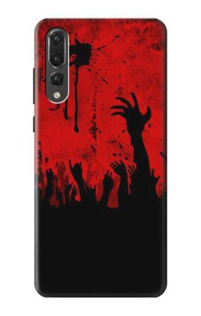 S2458 Zombie Hands Case Cover Custodia per Huawei P20 Pro