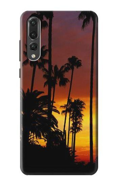 S2563 California Sunrise Case Cover Custodia per Huawei P20 Pro