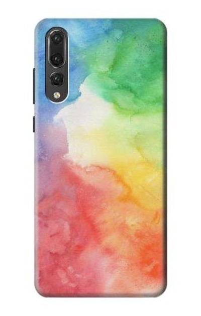 S2945 Colorful Watercolor Case Cover Custodia per Huawei P20 Pro