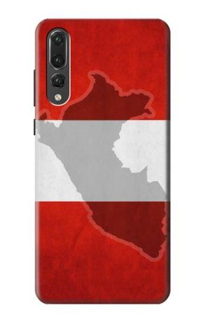 S3018 Peru Flag Case Cover Custodia per Huawei P20 Pro