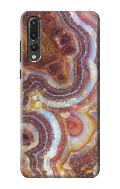 S3034 Colored Marble Texture Printed Case Cover Custodia per Huawei P20 Pro