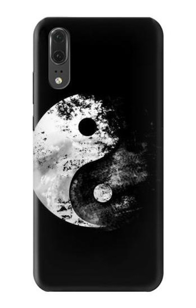S1372 Moon Yin-Yang Case Cover Custodia per Huawei P20